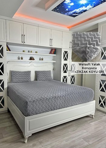 Welsoft Yatak Koruyucu Kahverengi - Görsel 8