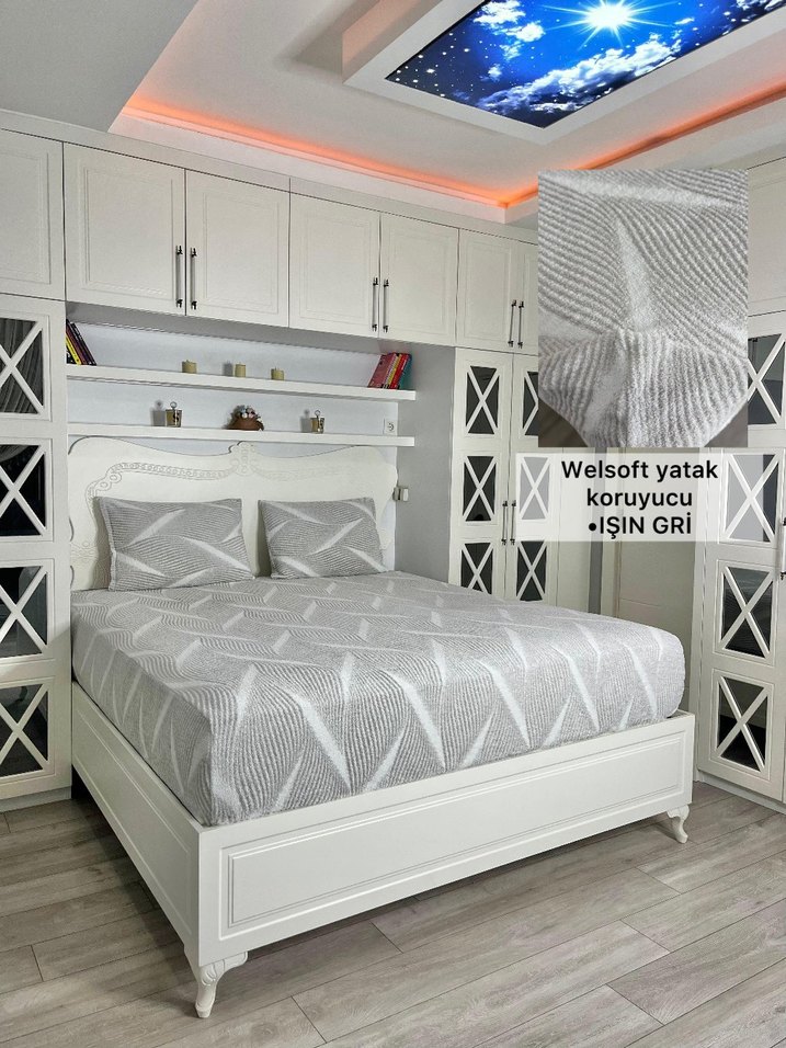 Welsoft Yatak Koruyucu Kahverengi - Görsel 4