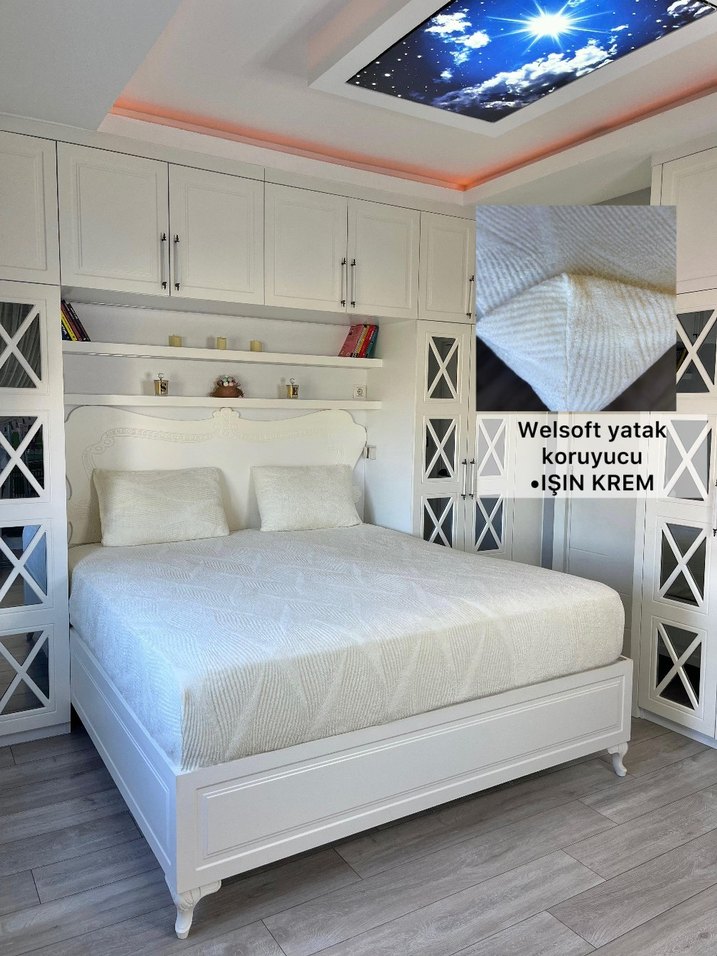 Welsoft Yatak Koruyucu Kahverengi - Görsel 3