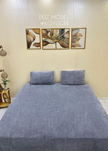 Gri Zebra Desenli Yumuşak Nevresim Seti - Görsel 2