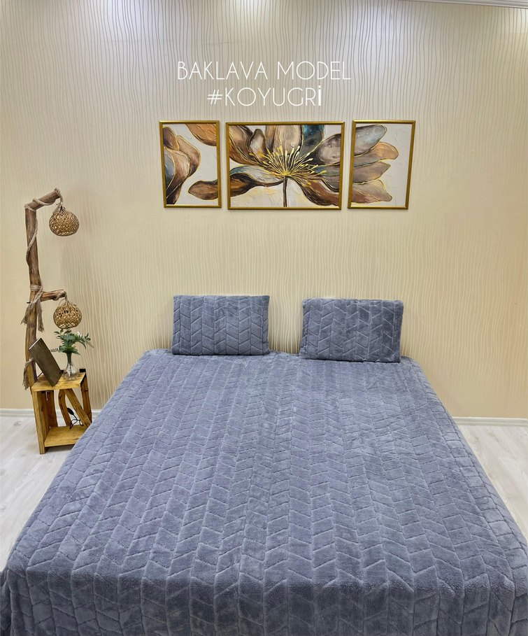 Gri Zebra Desenli Yumuşak Nevresim Seti - Görsel 3