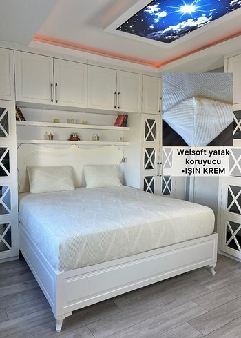 Welsoft Yatak Koruyucu Kupa Vizon - Görsel 10