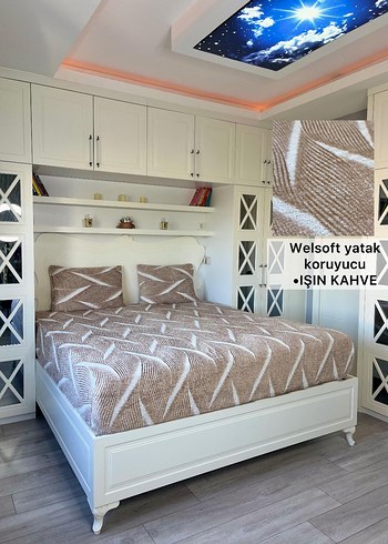 Welsoft Yatak Koruyucu Kupa Vizon - Görsel 9