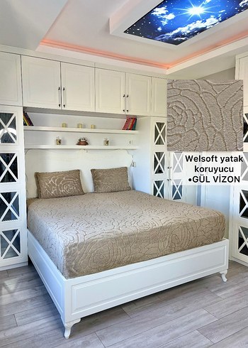 Welsoft Yatak Koruyucu Kupa Vizon - Görsel 7