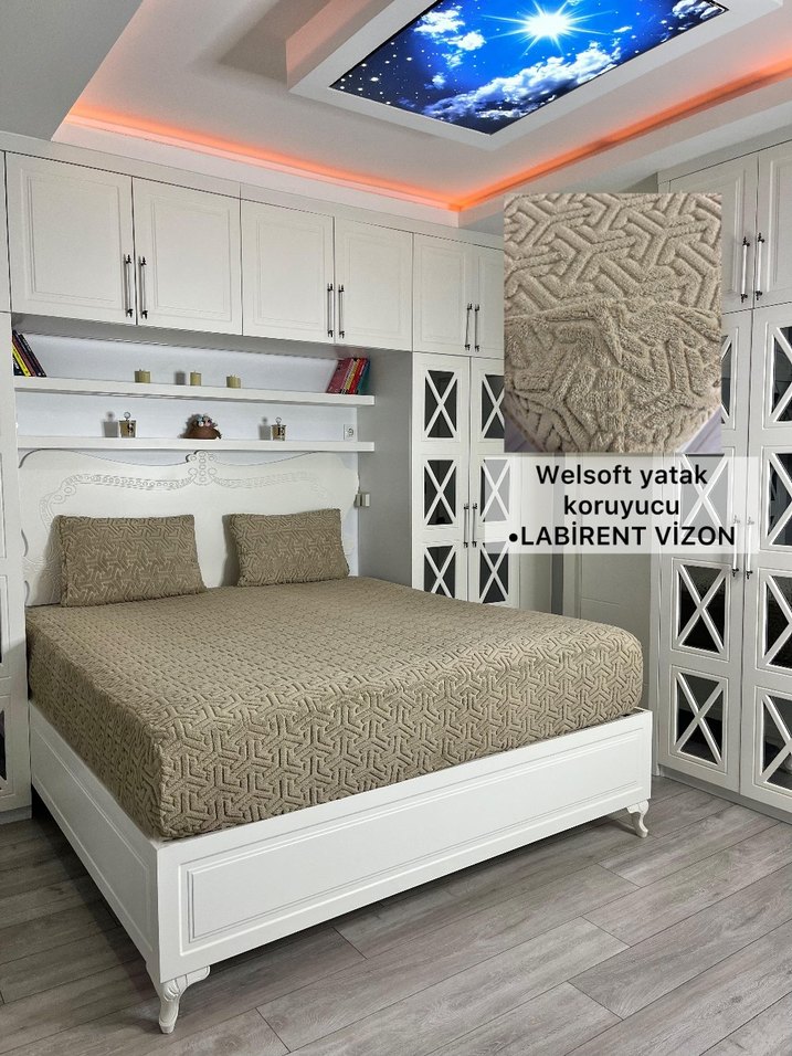 Welsoft Yatak Koruyucu Kupa Vizon - Görsel 4