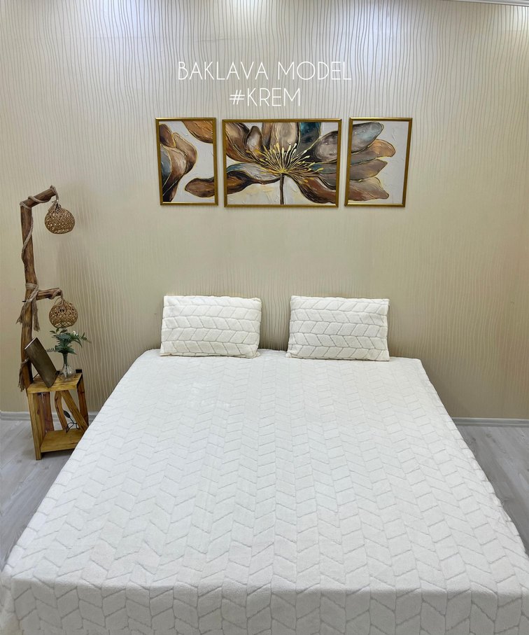 Beyaz Çocuk Yatak Örtüsü ve Yastık Kılıfı - Görsel 4