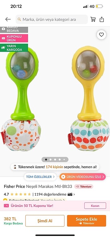 Beden Renk Çıngırak