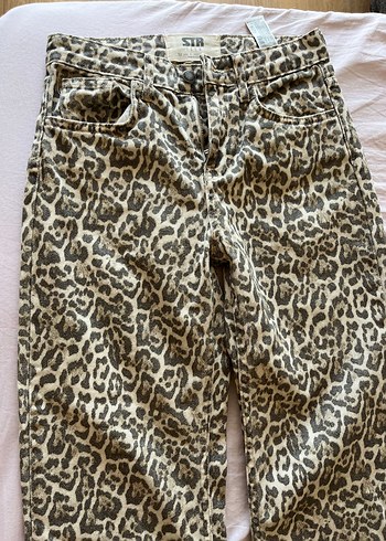 32 Beden Kadın stradivarius leopar Pantolon