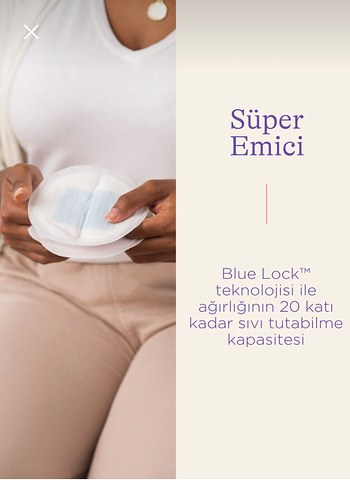 Lansinoh Mavi Göğüs Pedi 34 Adet - Görsel 2