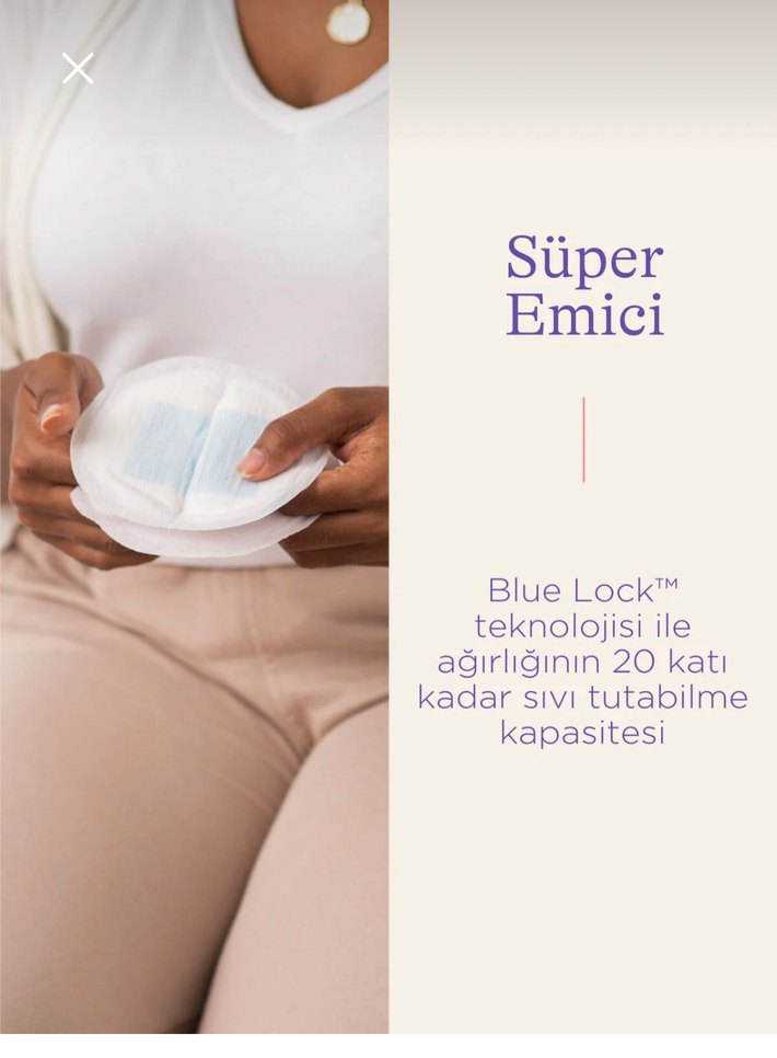 Lansinoh Mavi Göğüs Pedi 34 Adet - Görsel 2