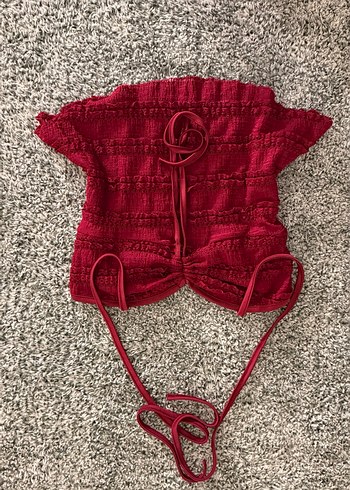 SHEİN Bordo top - Görsel 2