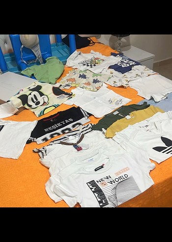 Baskılı Beyaz Uzun Kollu Çocuk Atlet - Görsel 2