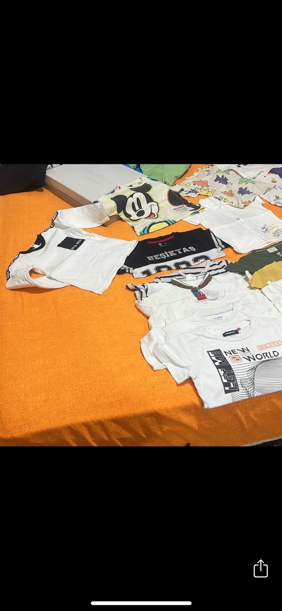 Baskılı Beyaz Uzun Kollu Çocuk Atlet - Görsel 4