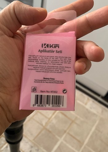 Beden Pembe Uçlu Aplikatör Seti