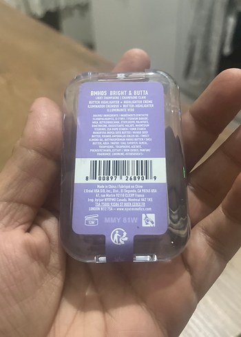 Beden Renk NYX Açık Bej Butter Melt Aydınlatıcı