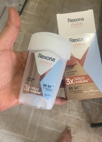 Rexona Clinical Shower Clean Kadın Deodorant - Görsel 6