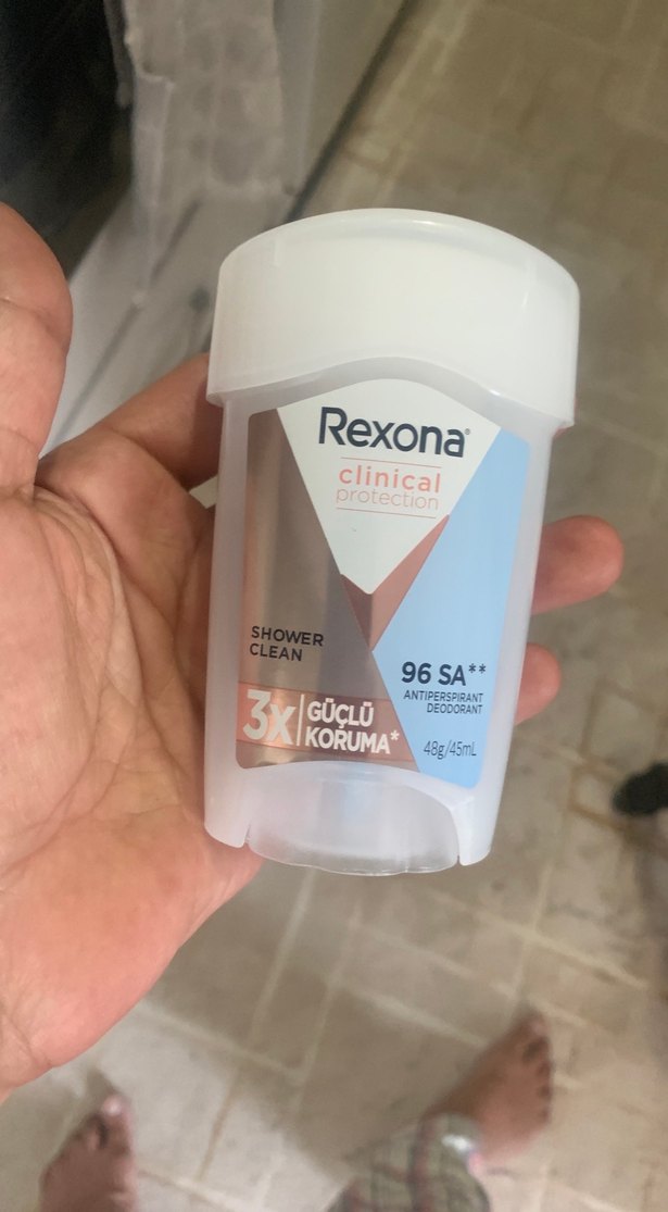 Rexona Clinical Shower Clean Kadın Deodorant - Görsel 4
