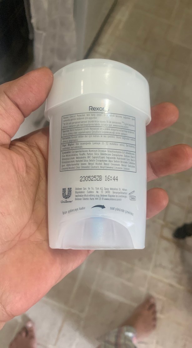 Rexona Clinical Shower Clean Kadın Deodorant - Görsel 3