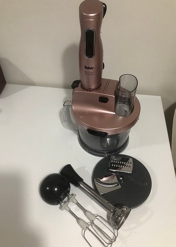 Fakir quadroPembe Çok Fonksiyonlu Blender ve Doğrayıcı Seti