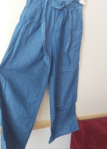 36 Beden mavi Renk Pantolon