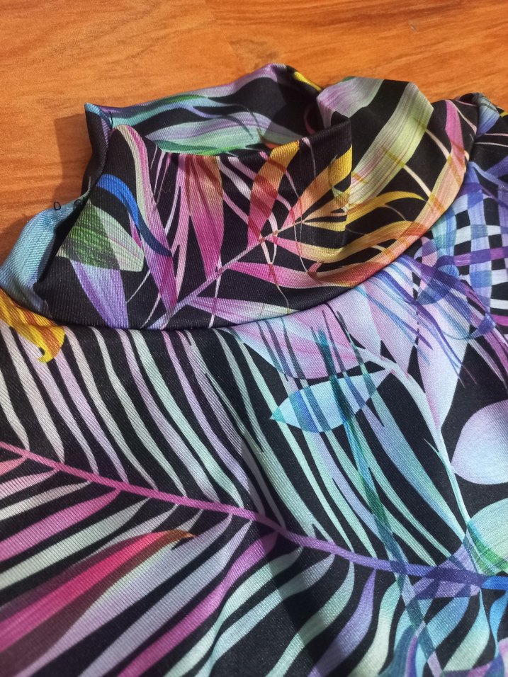 Bohem Tarz Uzun Kollu Renkli Batik HAŞEMA - Görsel 4