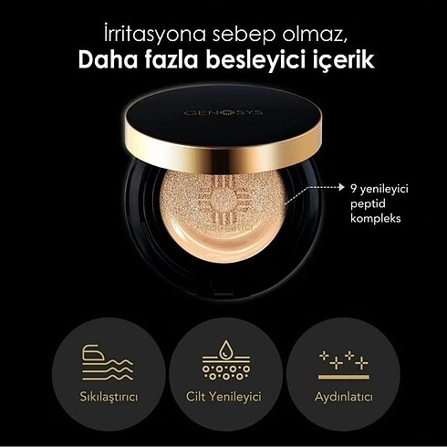 Beden Renk Genosys BBC Cushion SPF50+ PA++++
