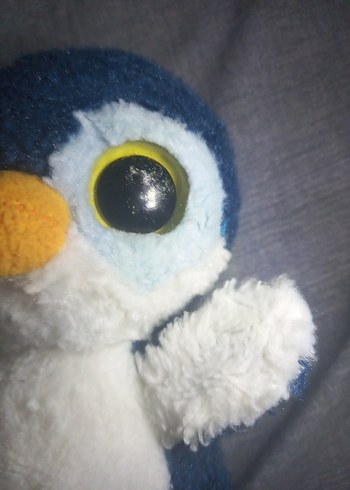 Yoyoso Gri Penguen Peluş Oyuncak Yoohoo & Friends
