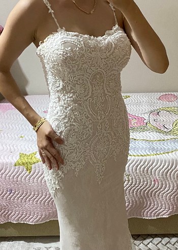 Demonte balık gelinlik - Görsel 9