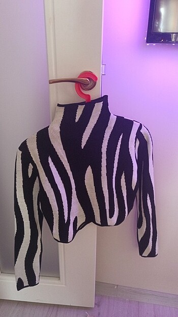 Zebra desen crop