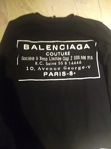 Orjinal Balenciaga Swet 