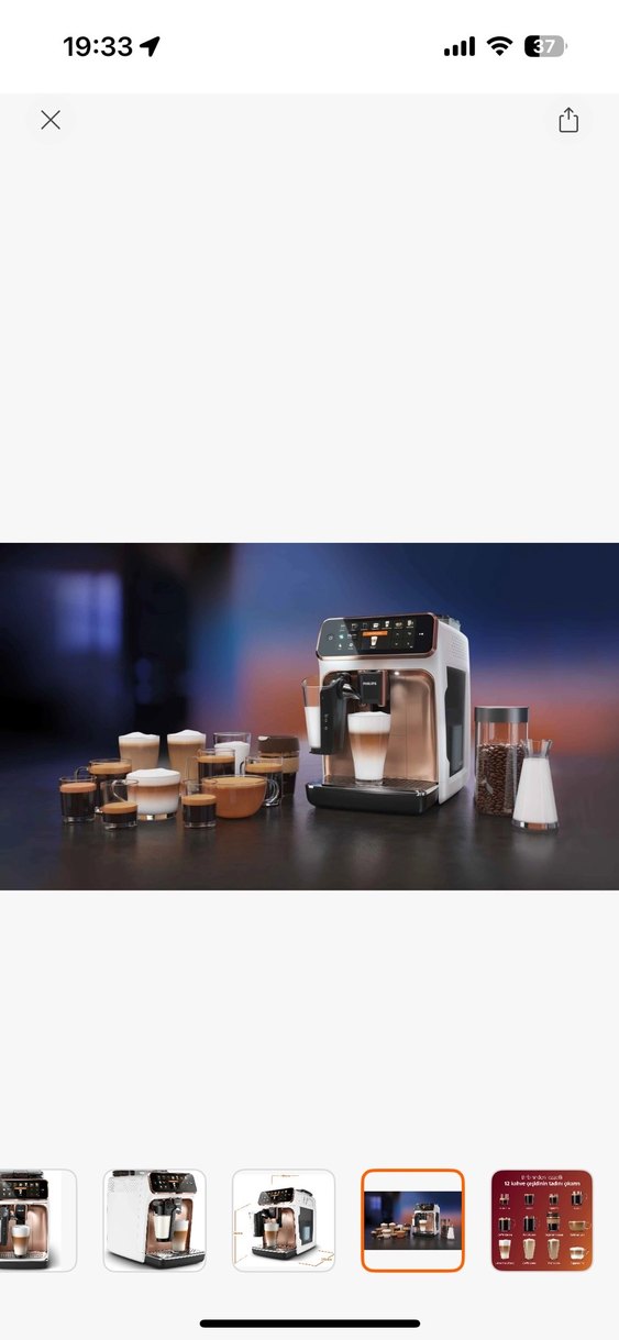 Philips Bej Kahve Makinesi - Görsel 4