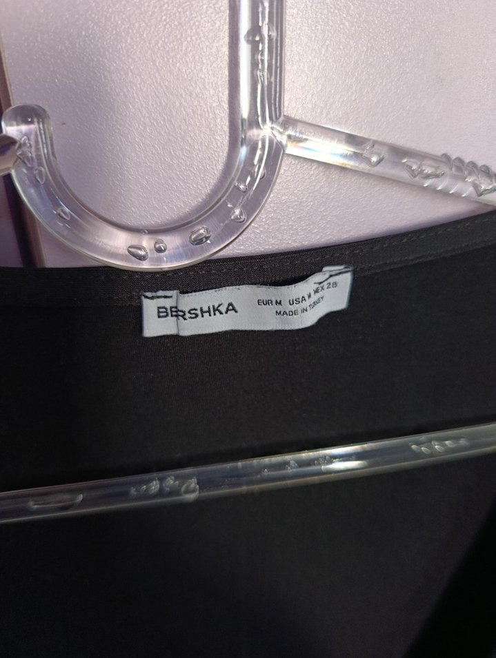 Siyah Drapeli V Yaka Hamile Bluzu - Görsel 2