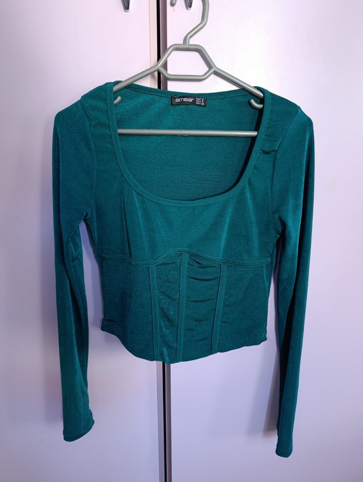 Yeşil bluz - Görsel 2