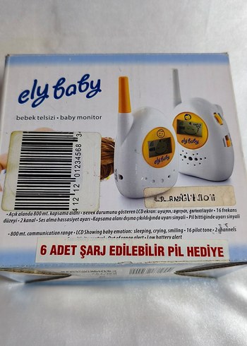 Kutusunda Ely Baby Bebek Telsizi - Görsel 4