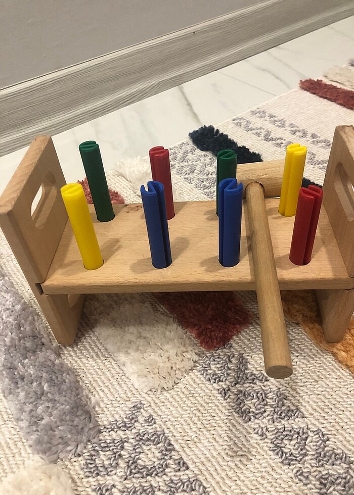 Ahşap çekiçli Oyuncak - Görsel 3