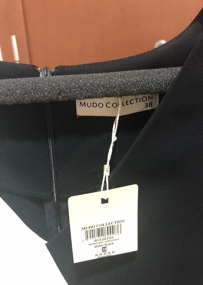 Siyah beyaz elbise - Görsel 3