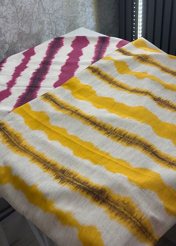 Çok Renkli Batik Desenli yastık kılıfı - Görsel 4