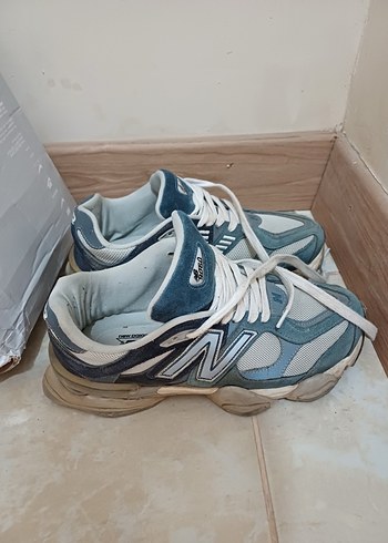 41 Beden Mavi Gri Bağcıklı Spor Ayakkabı new balance