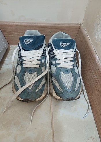 Mavi Gri Bağcıklı Spor Ayakkabı new balance