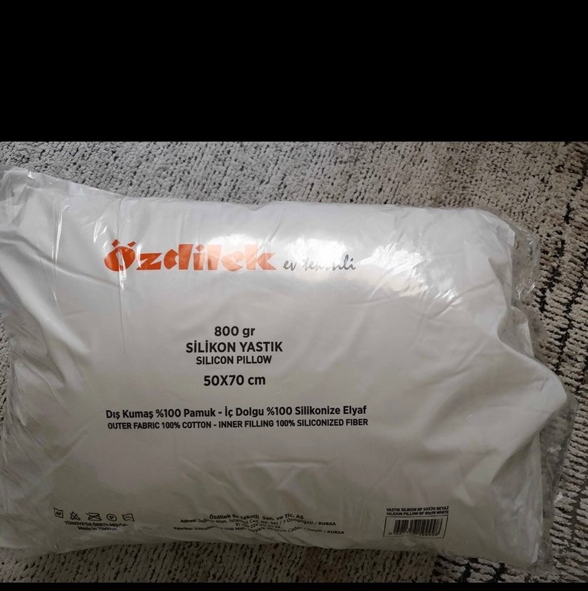 Beyaz Düz Yastık Seti özdilek tekli yastık - Görsel 3