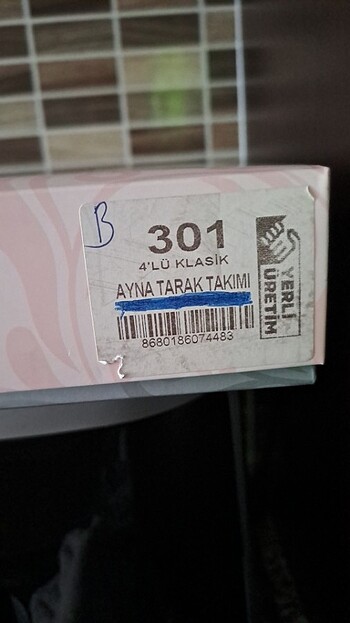  Beden Renk Ayna Tarak Takımi Çeyiz 
