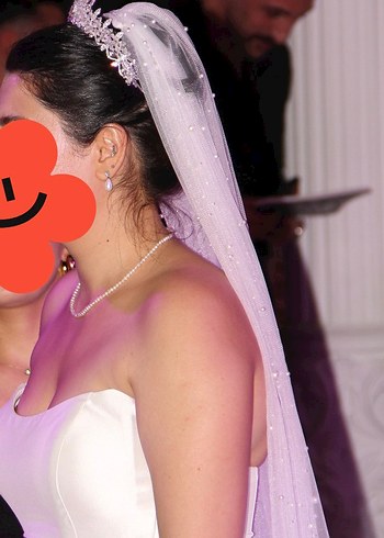 Straplez Sade Balık Gelinlik - Görsel 4