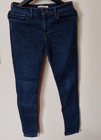 30 Beden lacivert Renk LEVIS MARKA SKINNY JEAN KOT PANTOLON