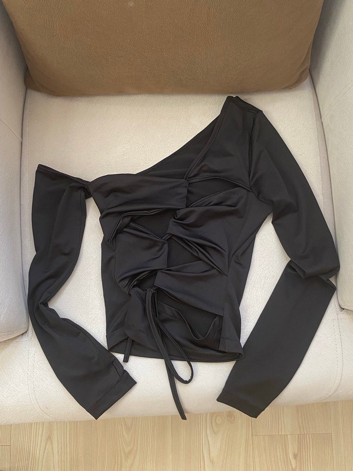 siyah bluz - Görsel 2