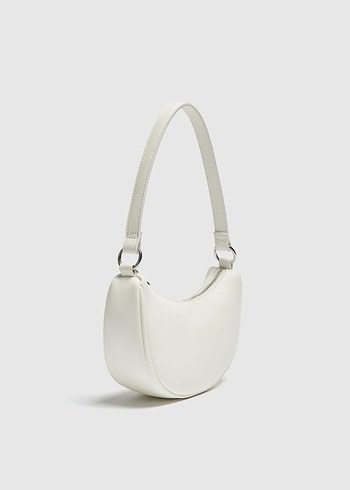 PULL&BEAR beyaz çanta - Görsel 2