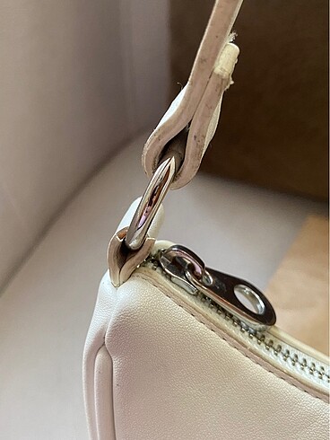 PULL&BEAR beyaz çanta - Görsel 9