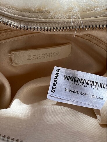 BERSHKA suni kürk el çantası - Görsel 7