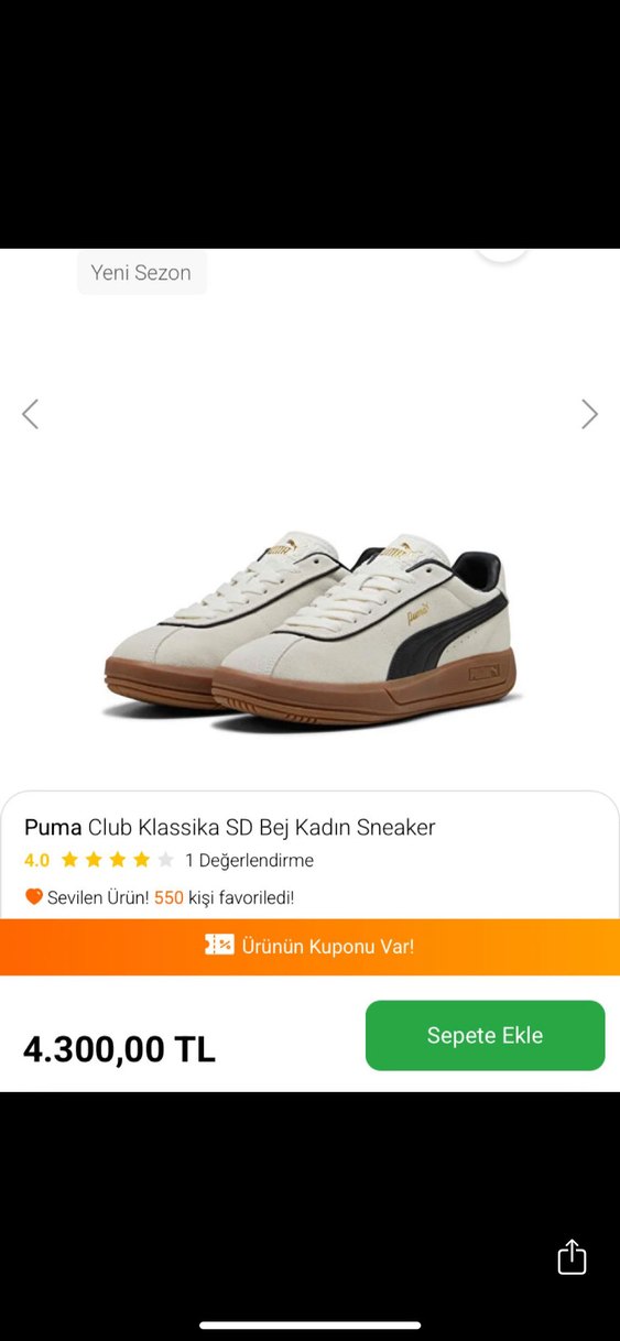 Beyaz Casual kadın Spor Ayakkabı - Görsel 3