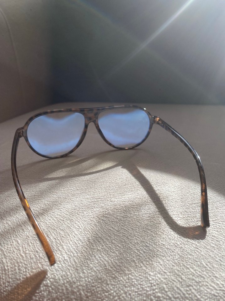 Bej Şeffaf Klasik Kadın Gözlüğü - Görsel 5