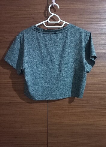 LTB Ltb Gri Crop Tshirt